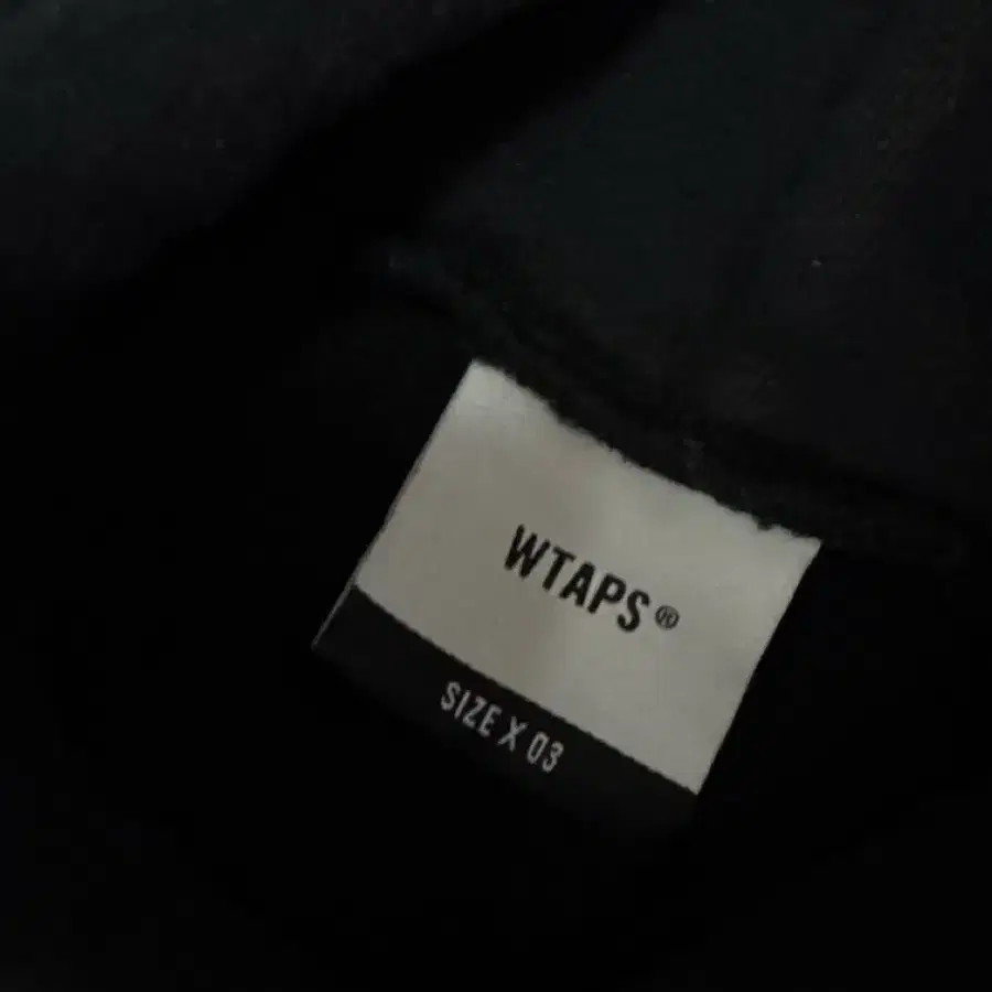 wtaps 후드