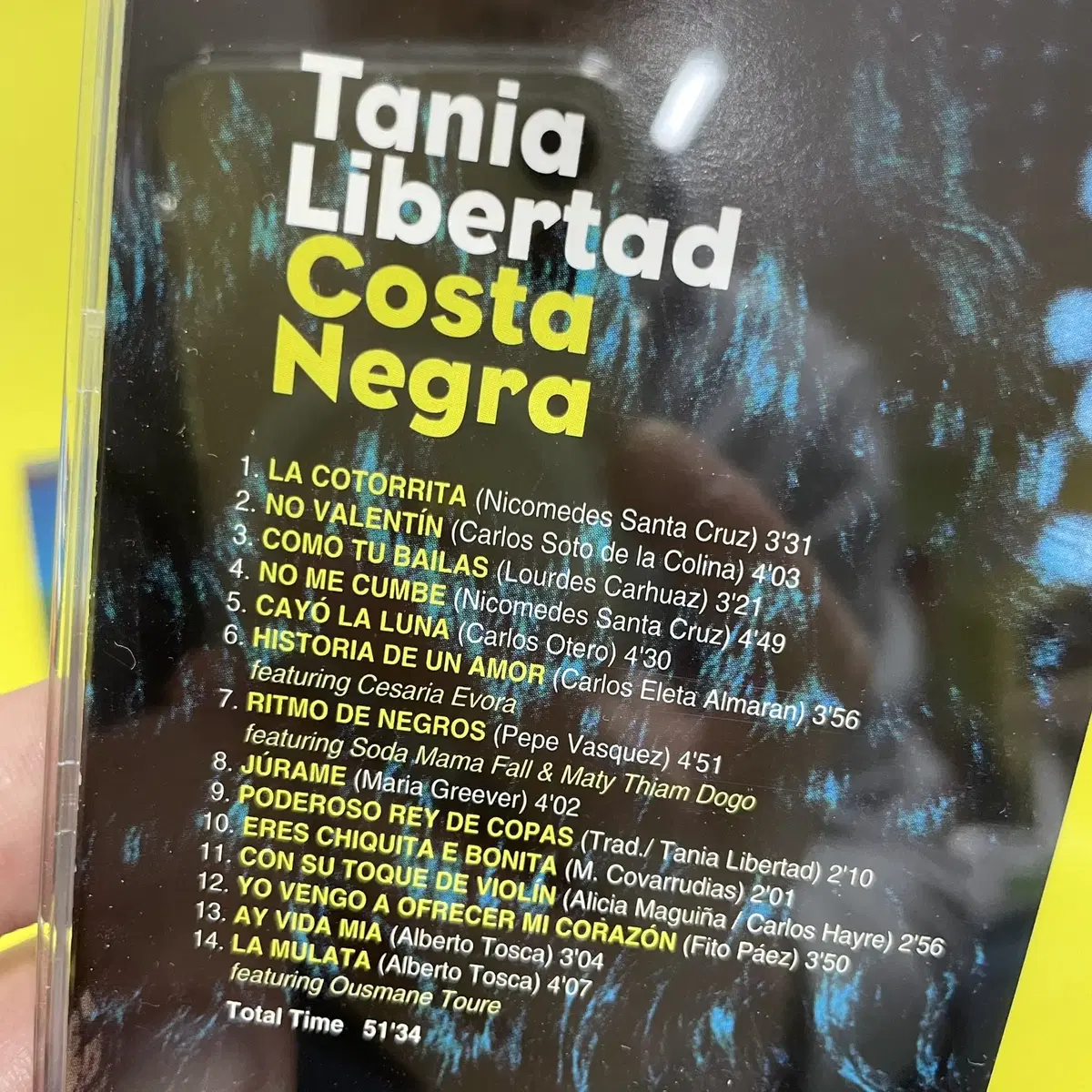 [중고음반/CD] 타니아 리베르타드 Costa Negra 월드뮤직