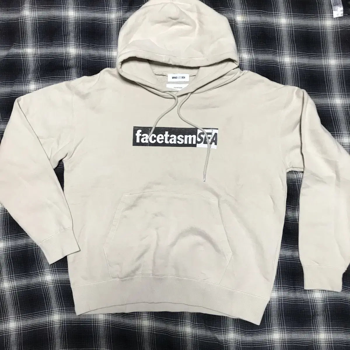 Japan Facetasm x windandsea collab overfit hoodie