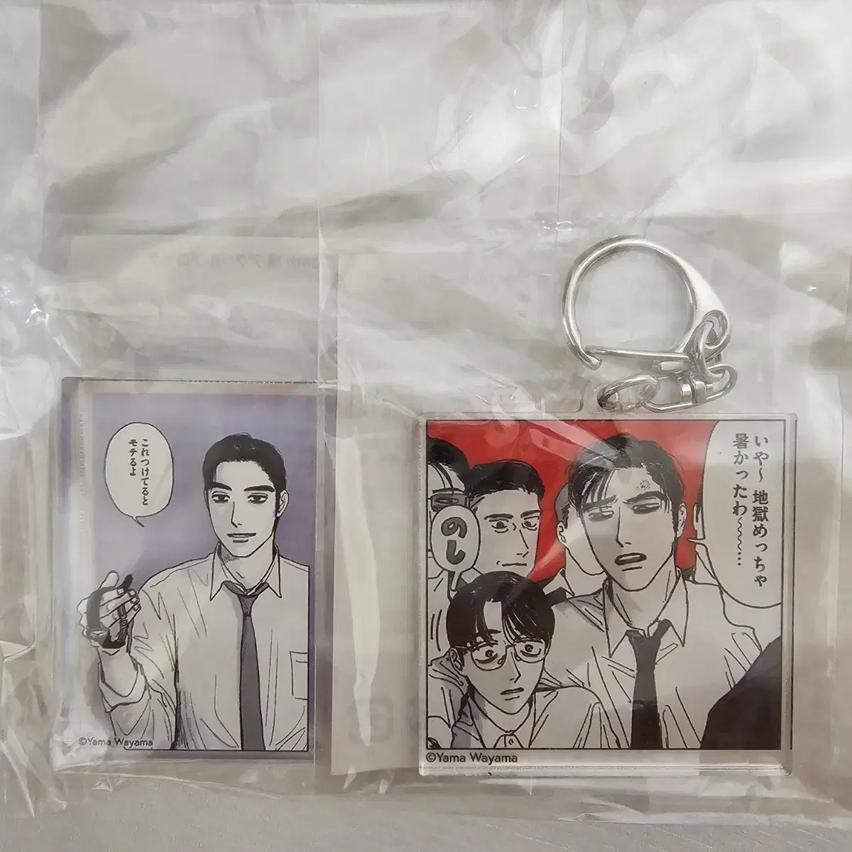 Karaoke Pamires Kyoji acrylic Block, keyring sealed Spot 25,000 won each