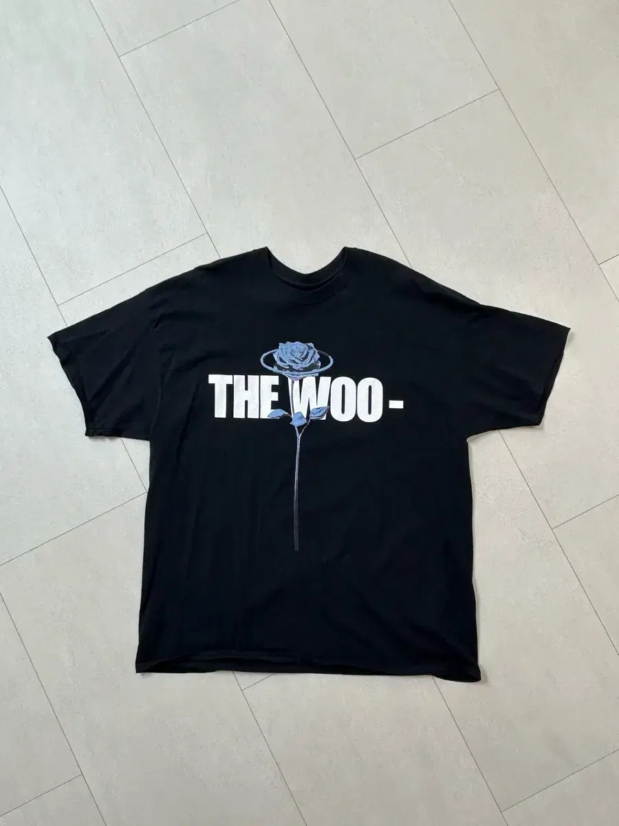 브이론 VLONE x PopSmoke 팝스모크 The Woo 티셔츠 XX