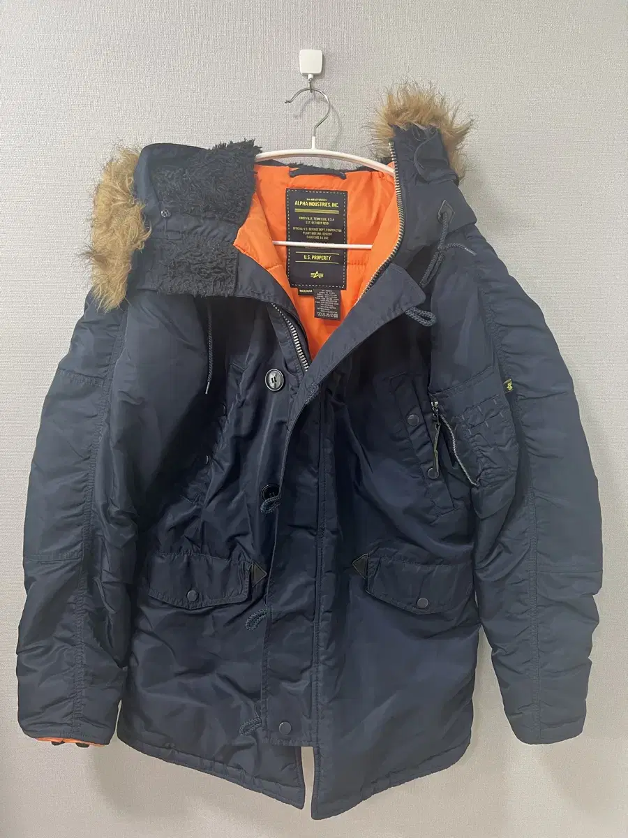 Alpine Industries N3B Parka Notationm