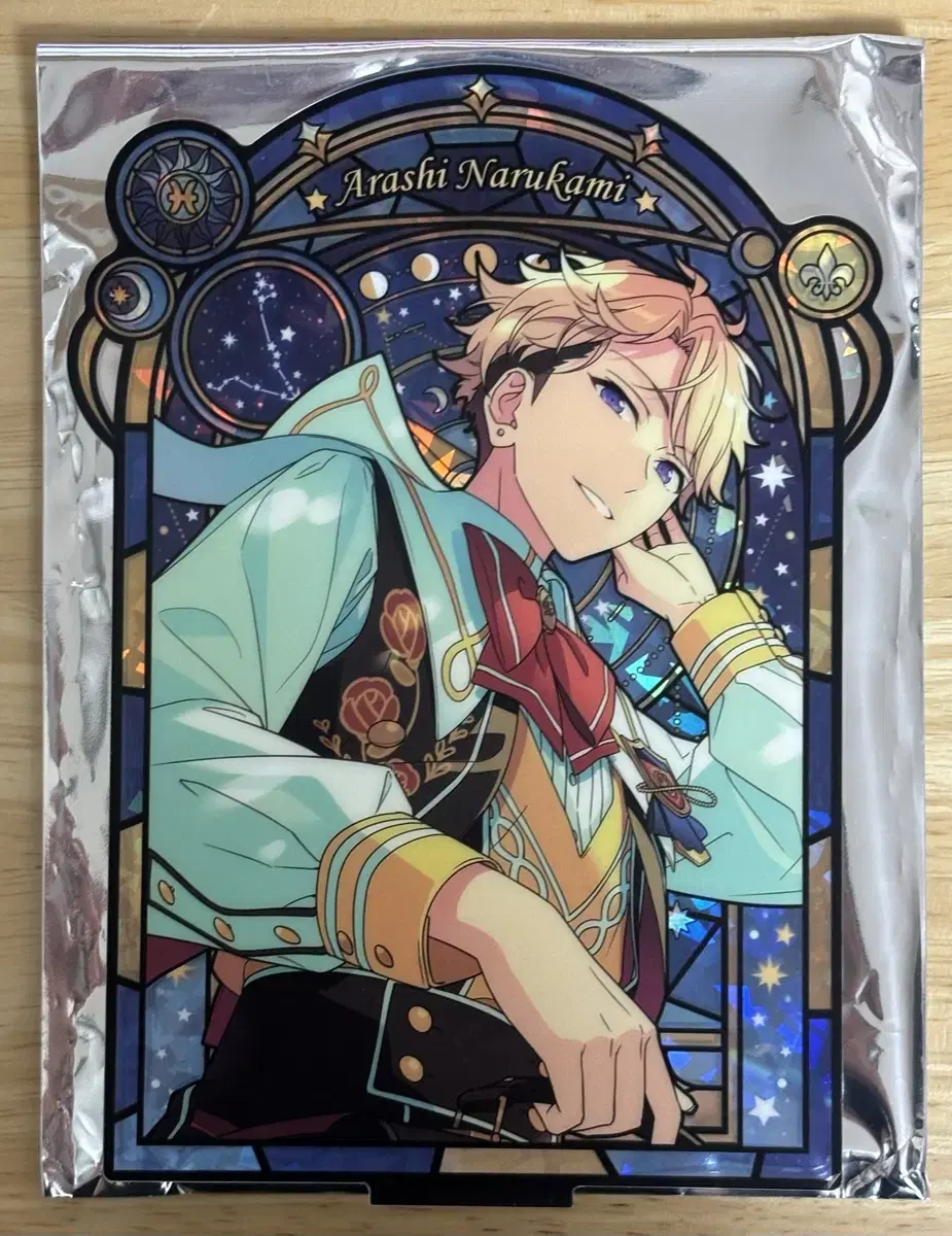 Unsealed, shipping included!!) Narukami Arashi Traces of the Stars acrylic wts