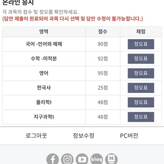 더프(더프리미엄)모의고사 (11월)