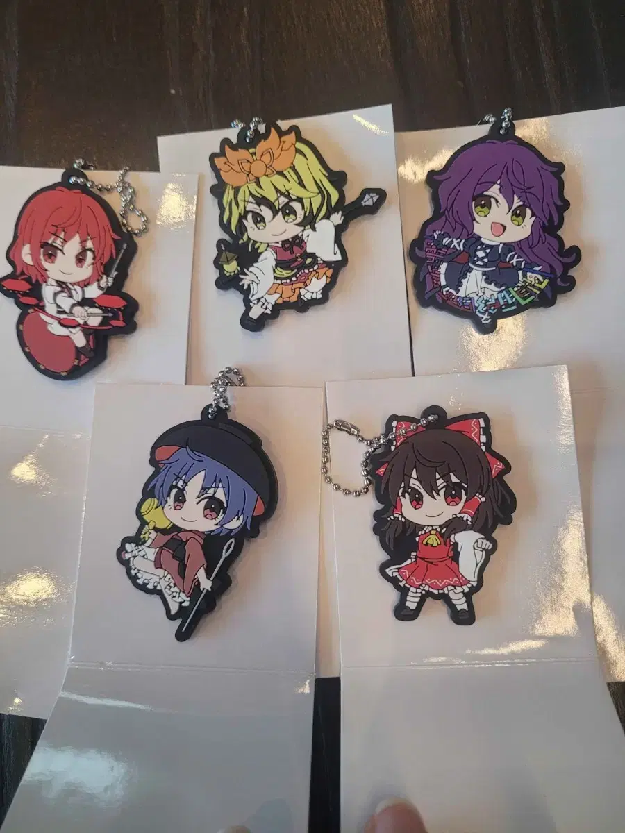 Touhou Project Rubber Key Holder