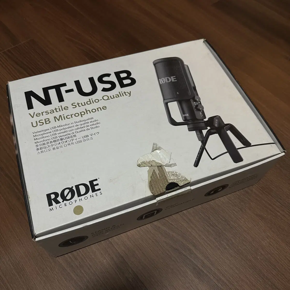 RODE nt-usb 로데 소형 콘덴서 마이크