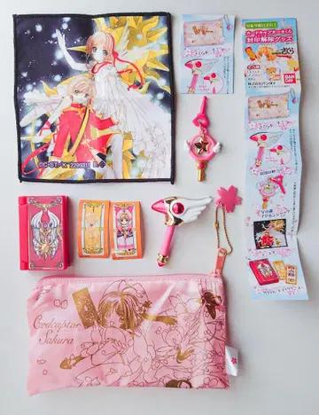 카드캡터 사쿠라 가챠가챠 봉인 해제 굿즈