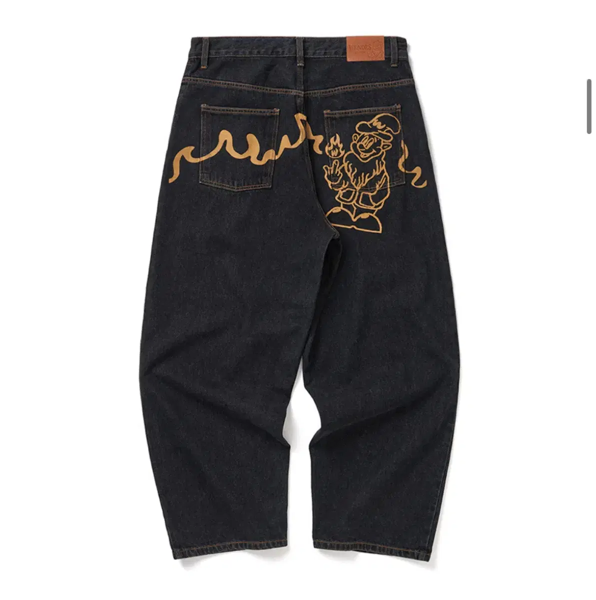 Wickanders Dwarf Denim Pants size L for sale