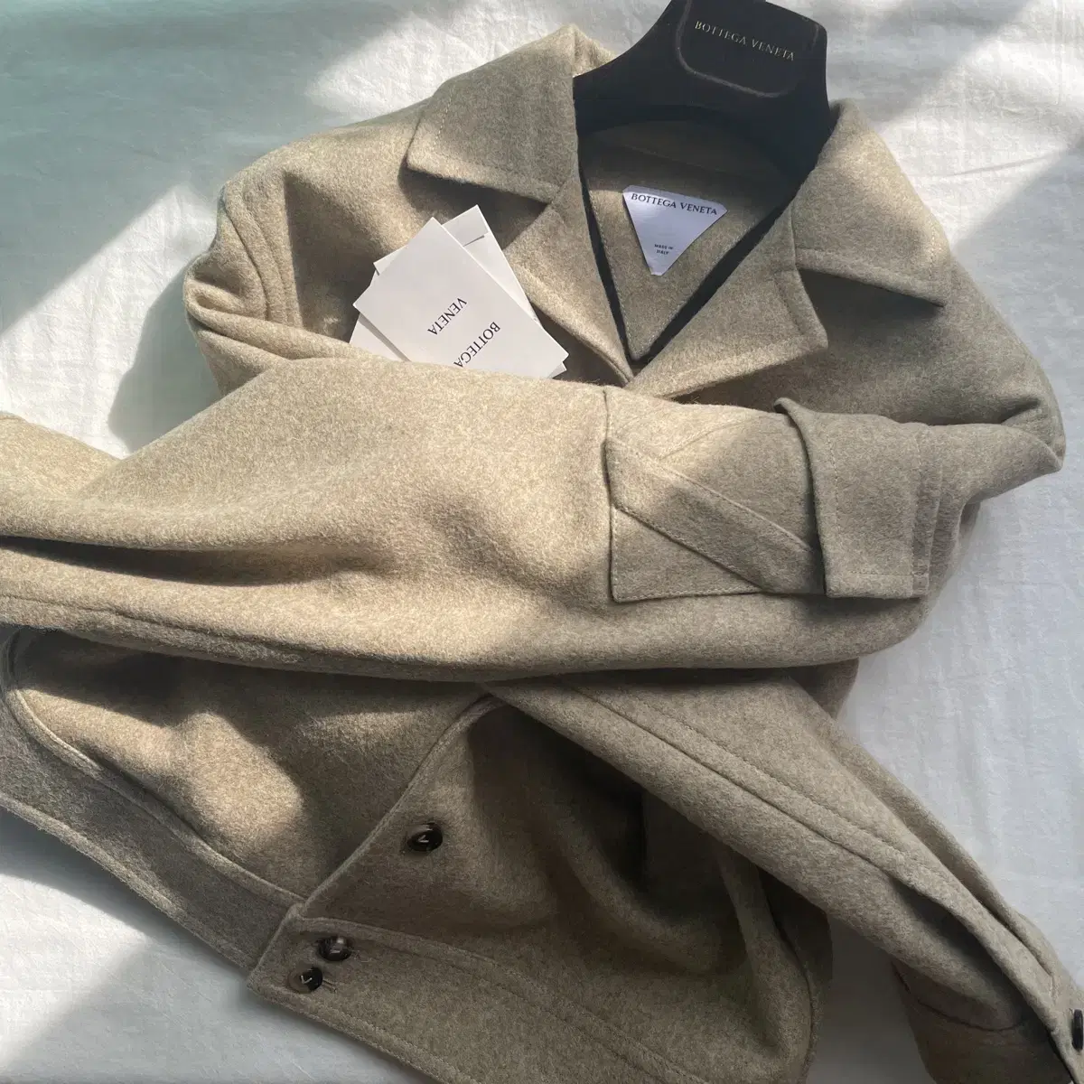 [46] Bottega Veneta Felted Wool Jacket