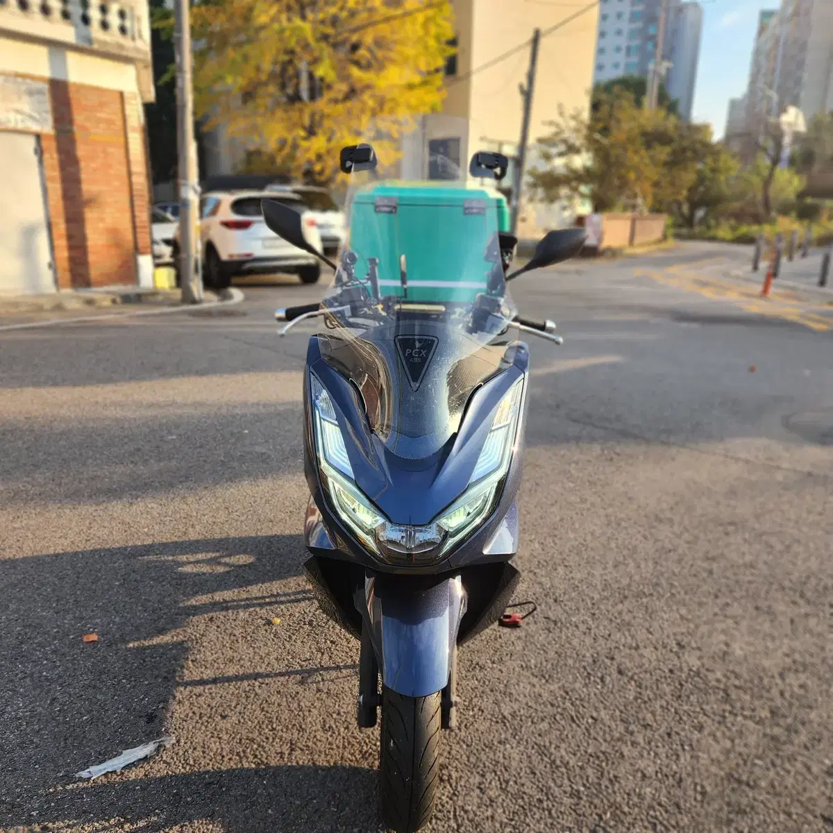 PCX abs 22년식 2만키로 블랙박스,배달세팅