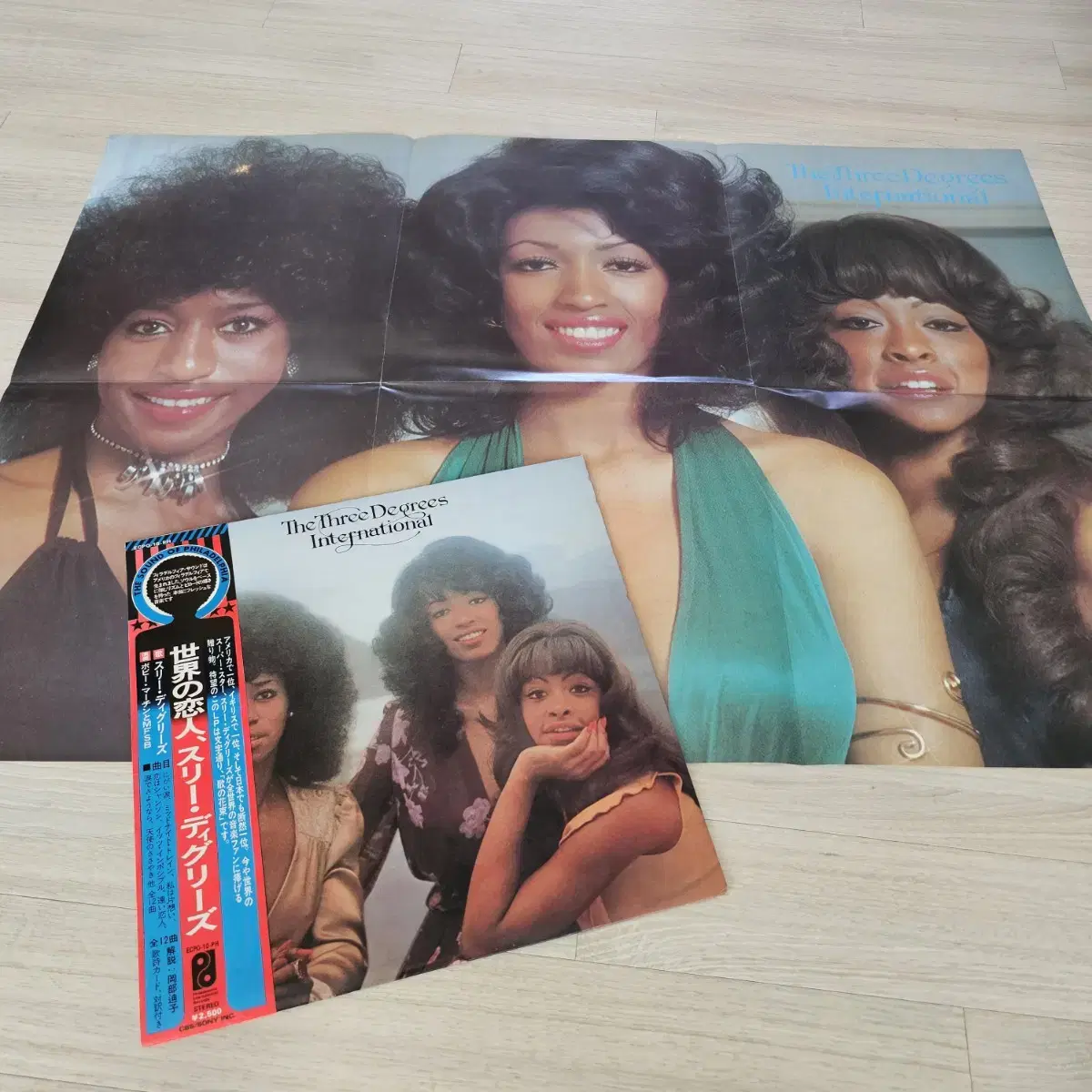 (민트급, 걸 그룹 쓰리 디그리스) The Three Degrees LP