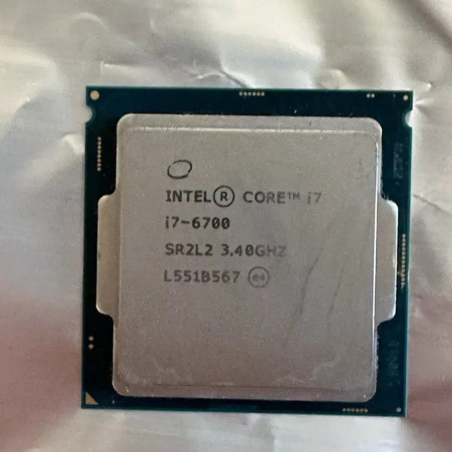 인텔 i7 6700 cpu