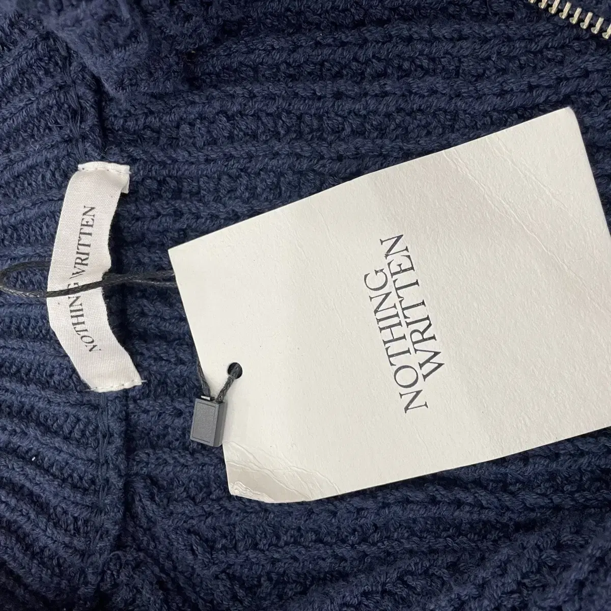 낫띵리튼 netto yarn jumper navy