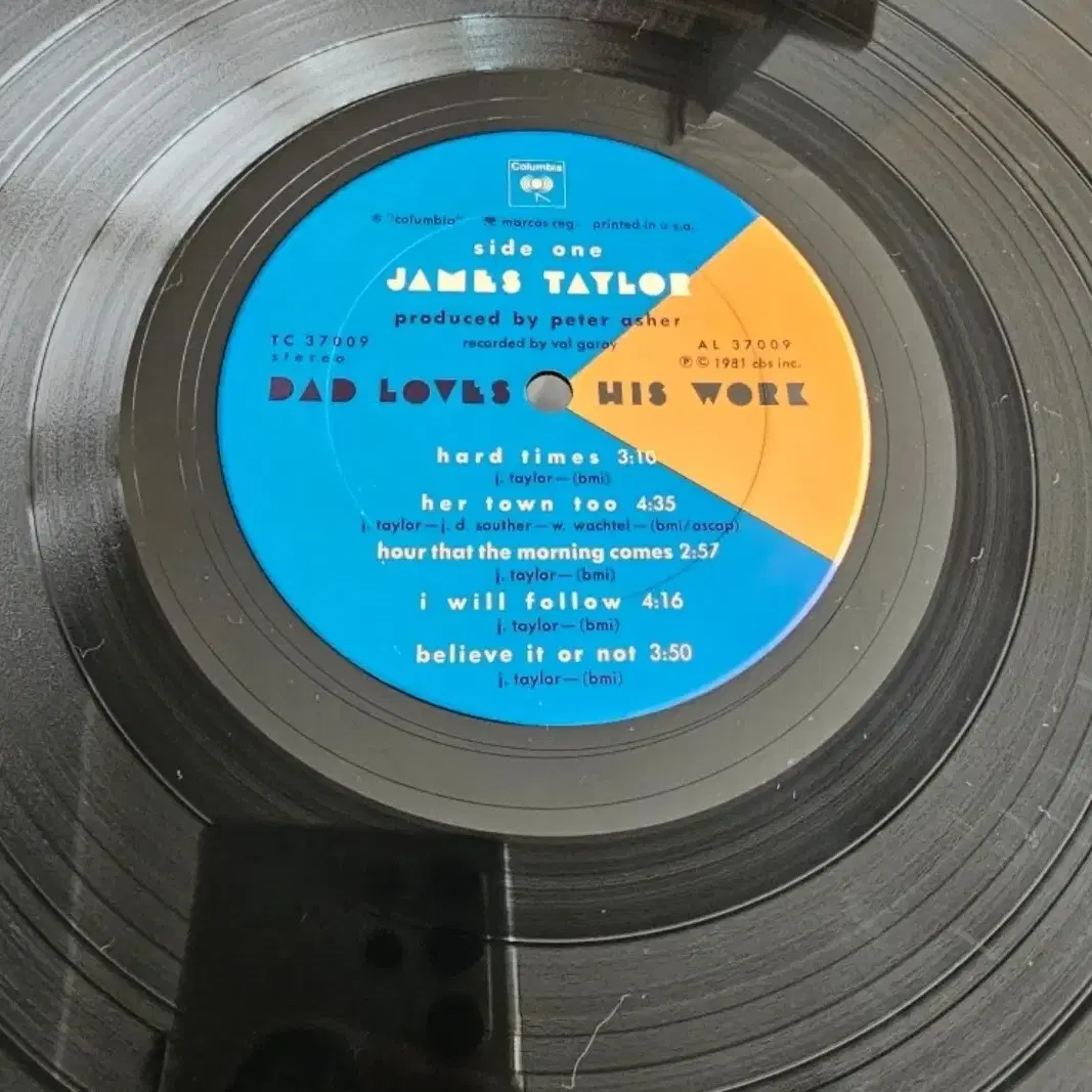 (민트급 미국반, 제임스 테일러) James Taylor 10집  LP