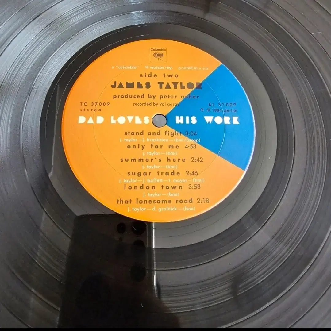 (민트급 미국반, 제임스 테일러) James Taylor 10집  LP