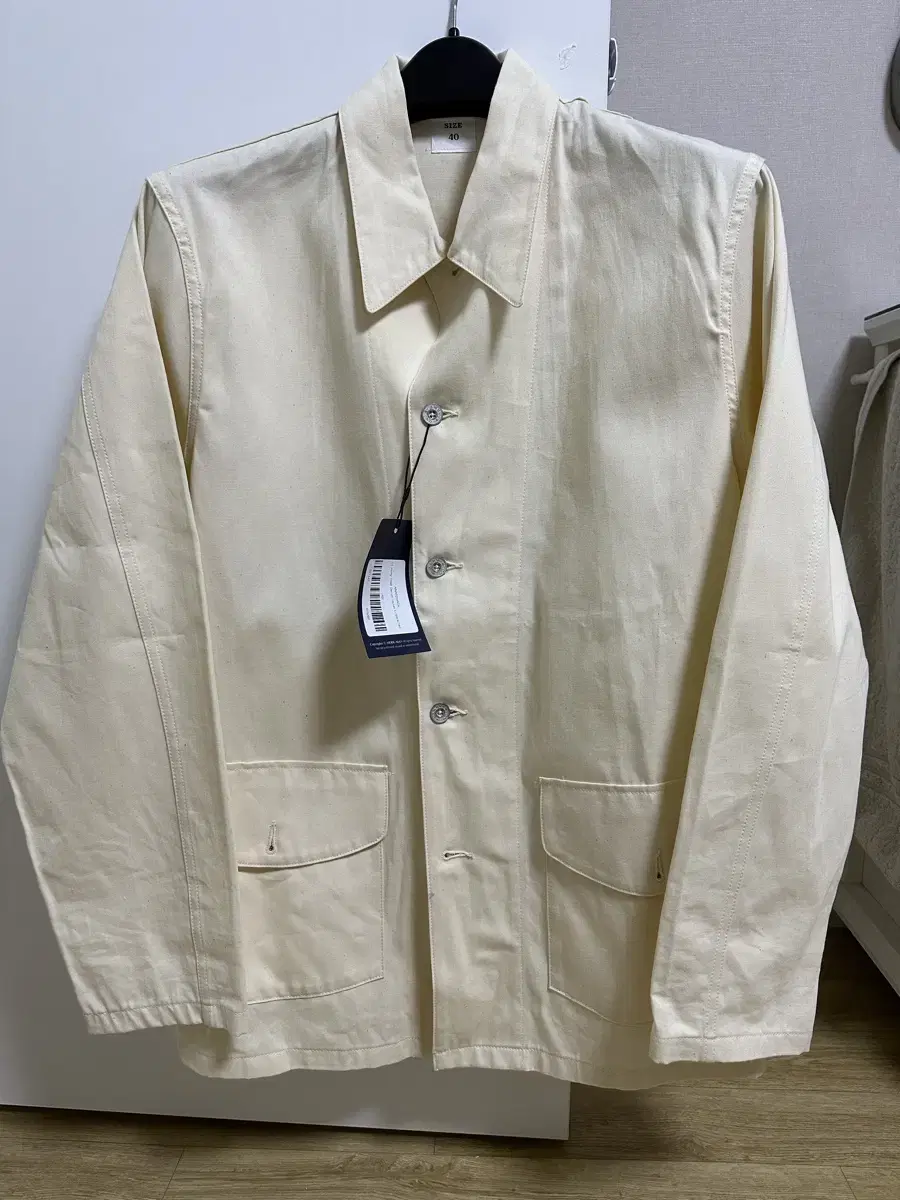 Anatomica Coverall Work Jacket Ecru Size 40