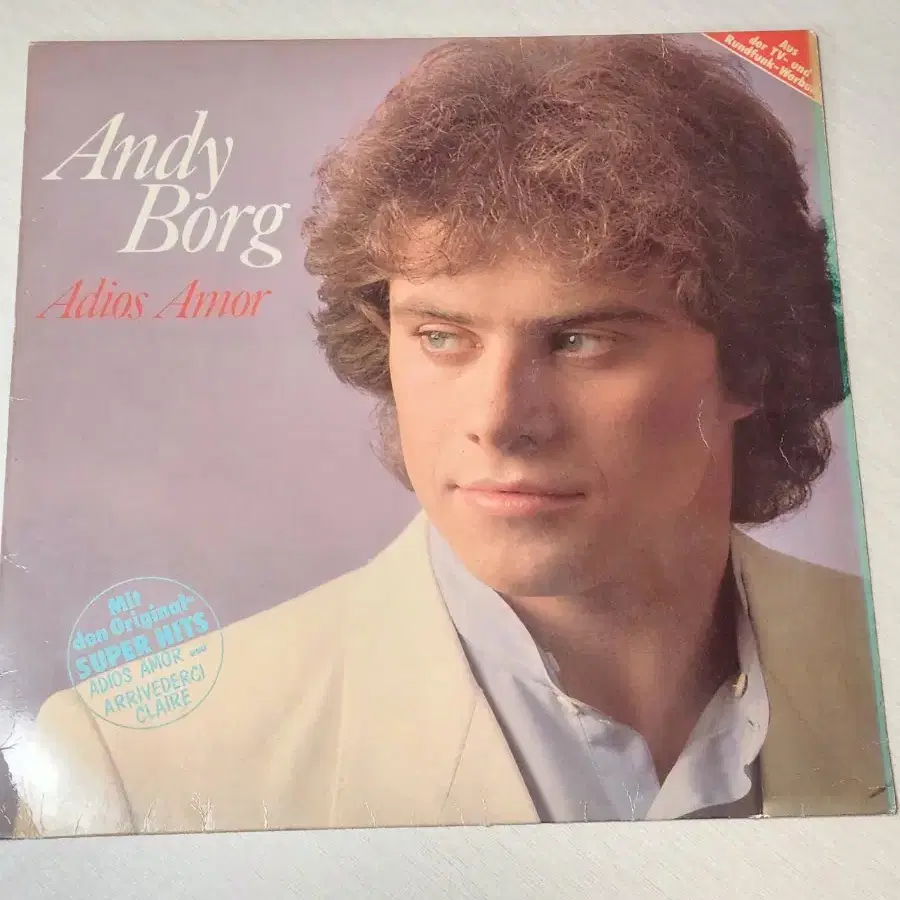 LP  Andy Borg  Adios Amor