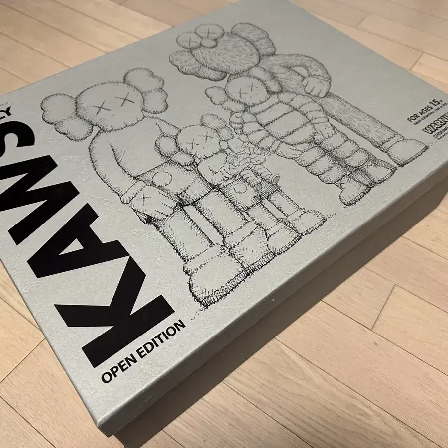 Kaws Family Vinyl Figure Grey Pink