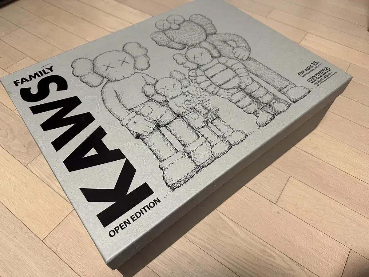 Kaws Family Vinyl Figure Grey Pink