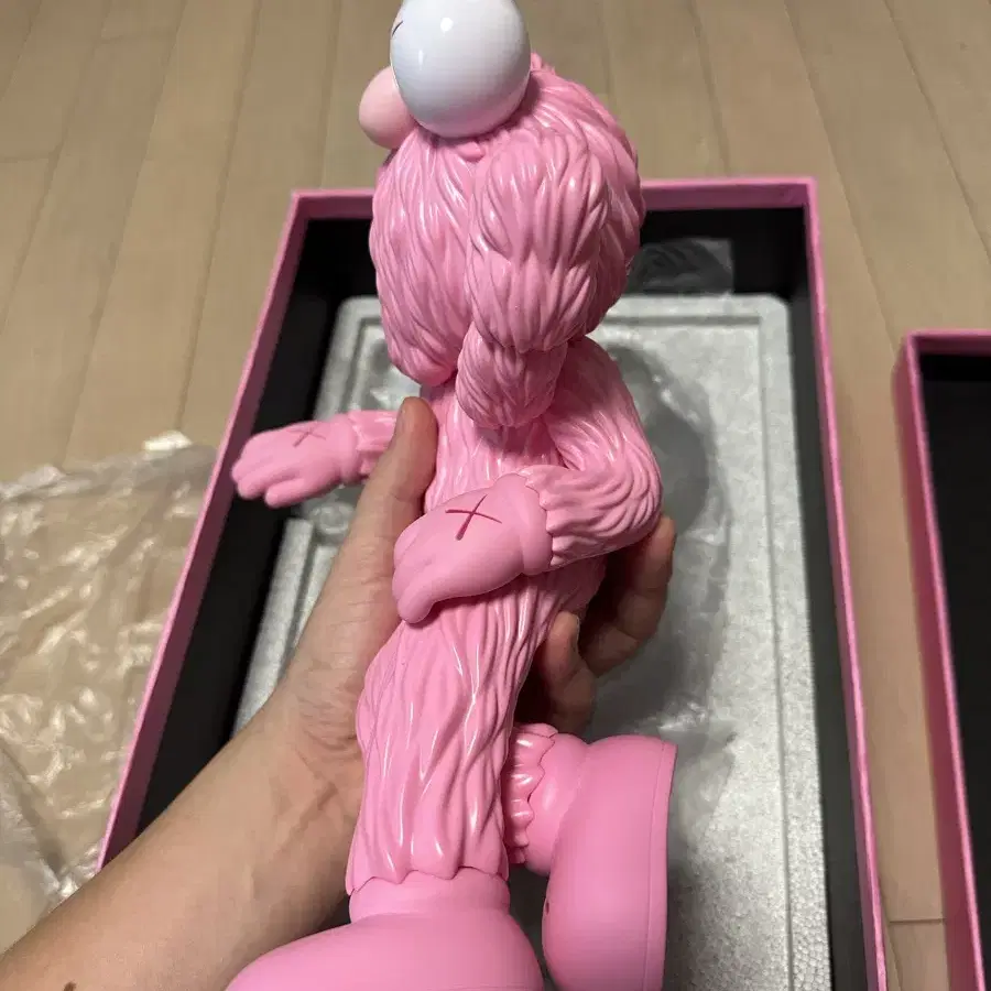 Kaws Time Off Vinyl Figure Pink