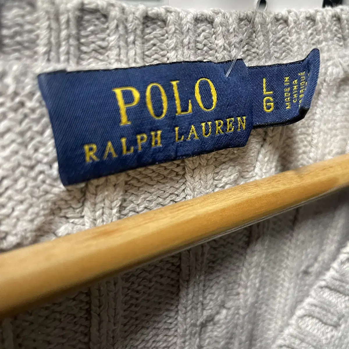 Polo Ralph Lauren 폴로랄프로렌 케이블니트 꽈배기니트