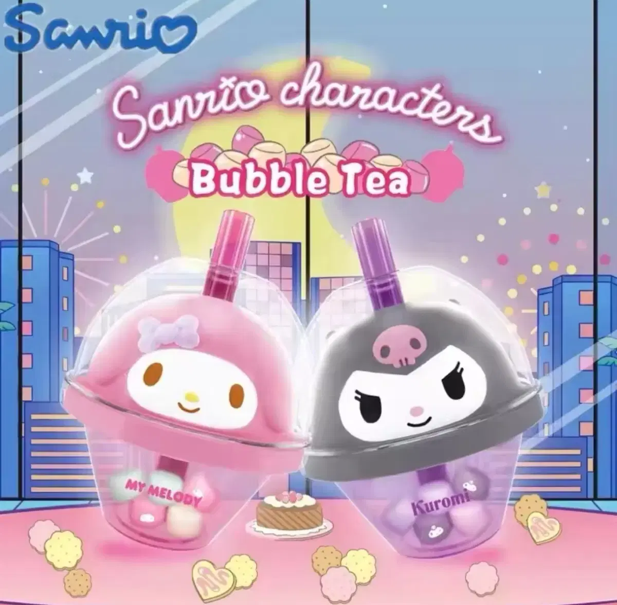 Sanrio Bubble Tea Random Statue Genuine Figure