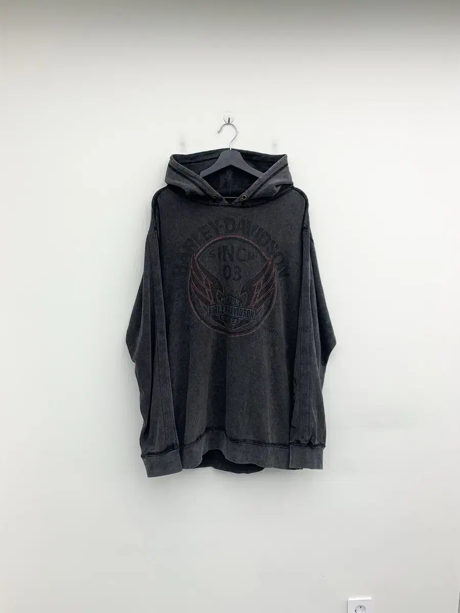 Harley-Davidson Y2K Pigment Wash Hoodie