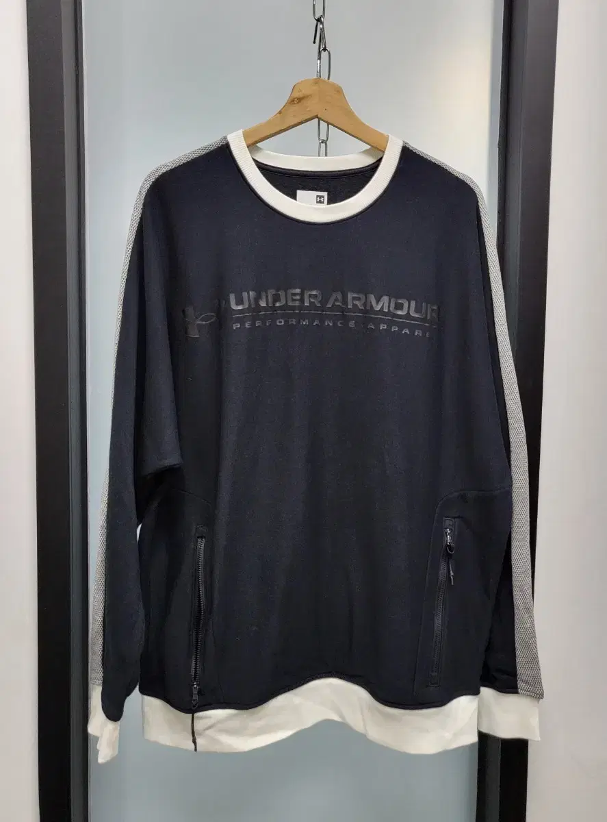 New) Under Armour Brushed Sweat Knit Man-To-Man Xl