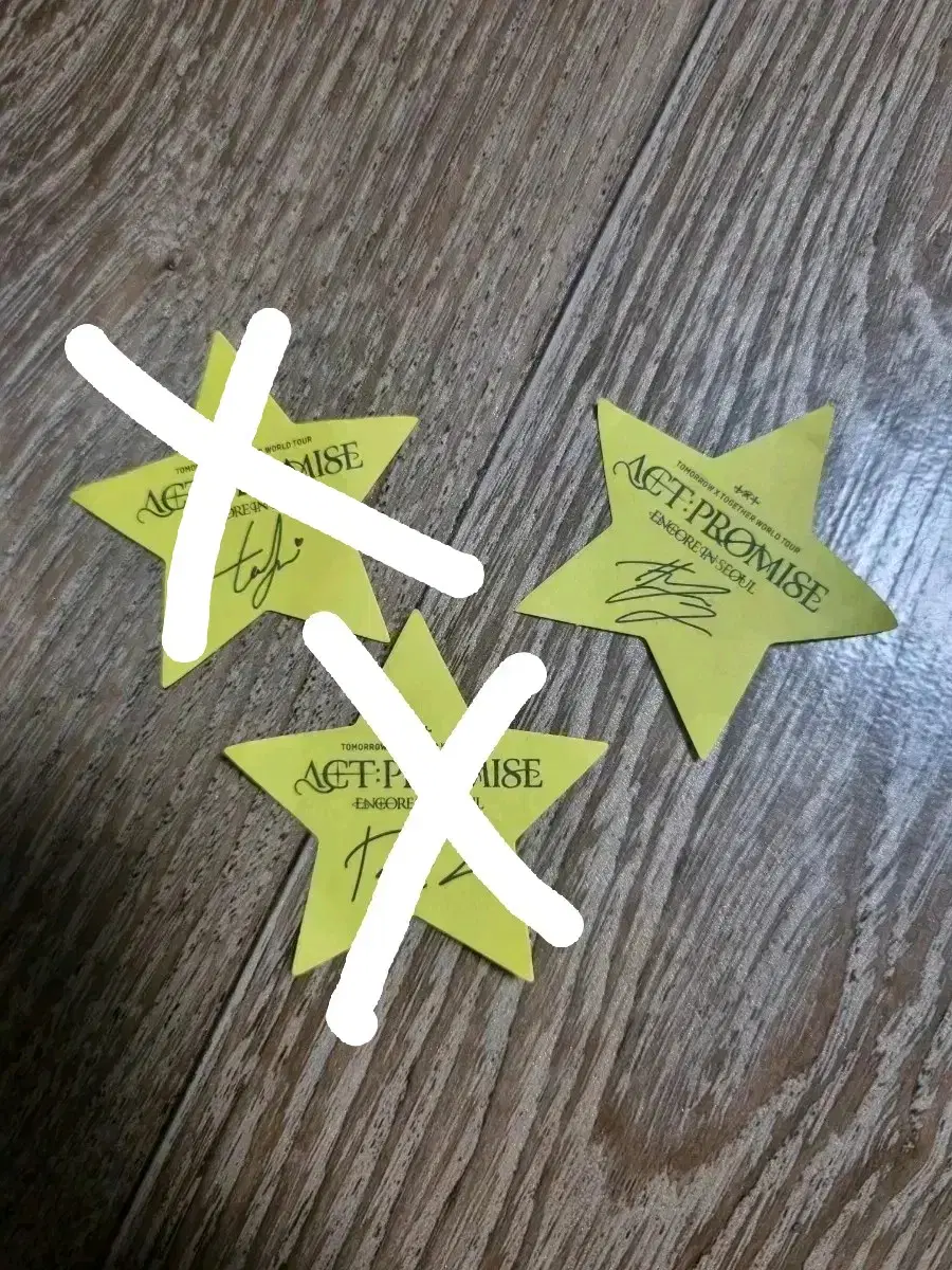 txt Act Promise Promicon sign Star Confetti yeonjun beomgyu Taehyun