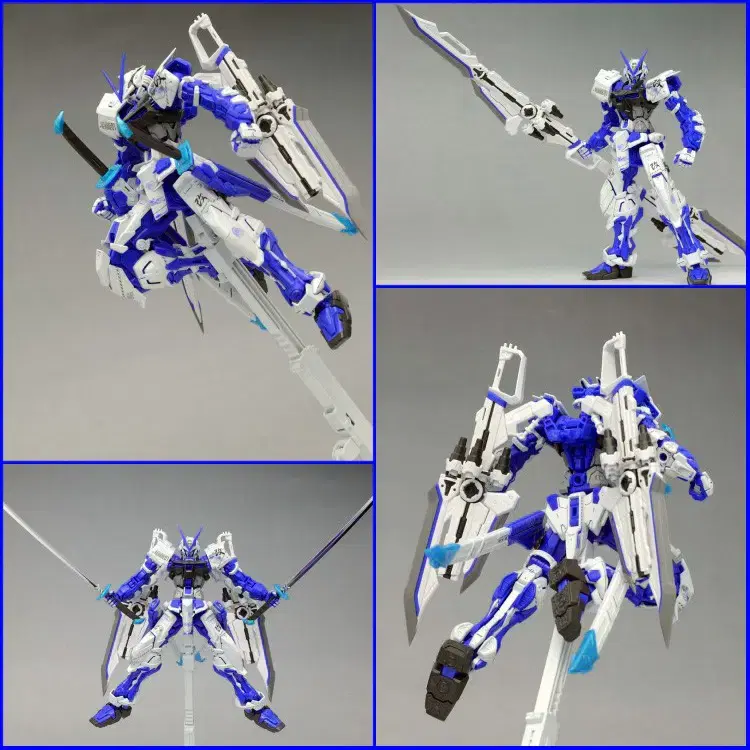 BTF MG 1/100 칼레드 볼프 건담 블루프레임용 2도세트-스탠드포함