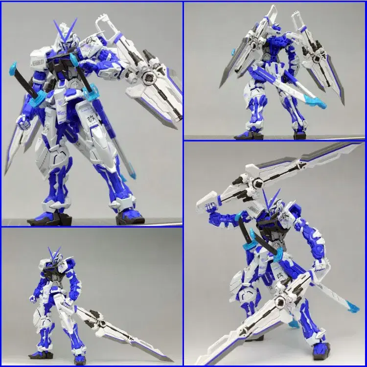 BTF MG 1/100 칼레드 볼프 건담 블루프레임용 2도세트-스탠드포함