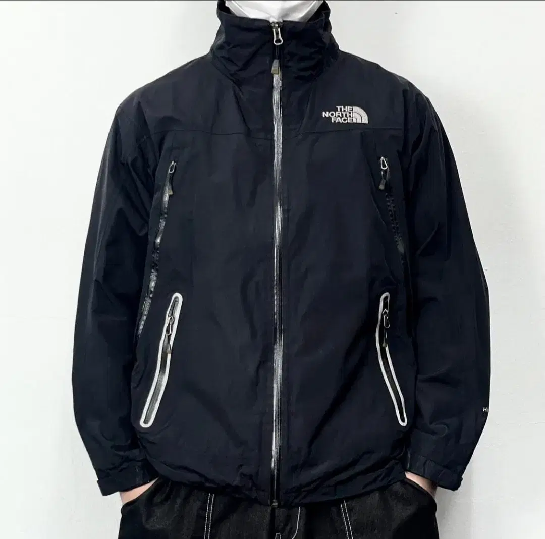 The North Face Logo Technical Zippered Reflective Windbreaker