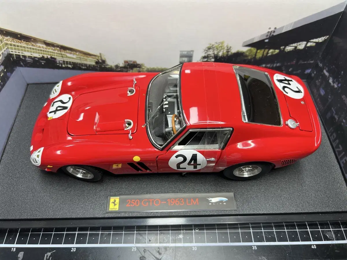 1:18 핫휠 엘리트 페라리 250 GTO 1963 LM