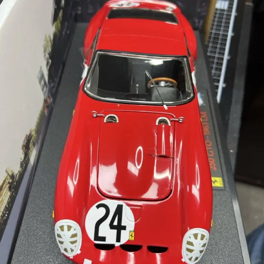 1:18 핫휠 엘리트 페라리 250 GTO 1963 LM