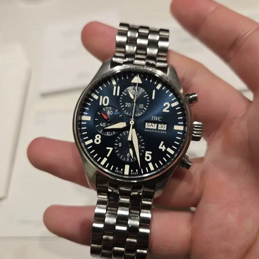 iwc 어린왕자 크로노그래프 377717