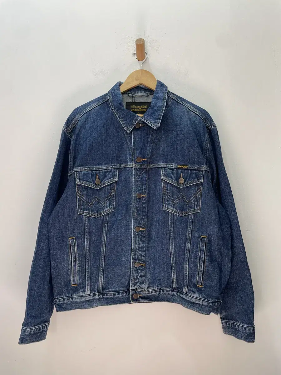 (XL) Wrangler Wrangler Western Tucker Denim Jacket