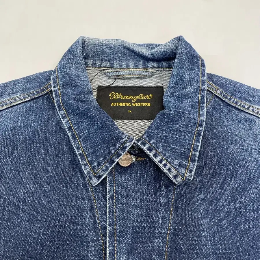 (XL) Wrangler 랭글러 웨스턴 트러커 데님 자켓