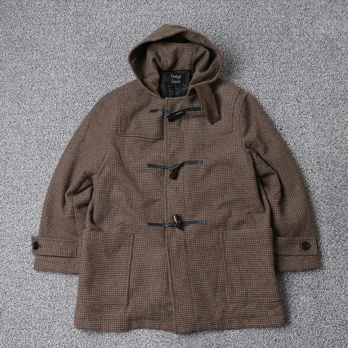 Rafferty Store Check Duffel Coat (L)