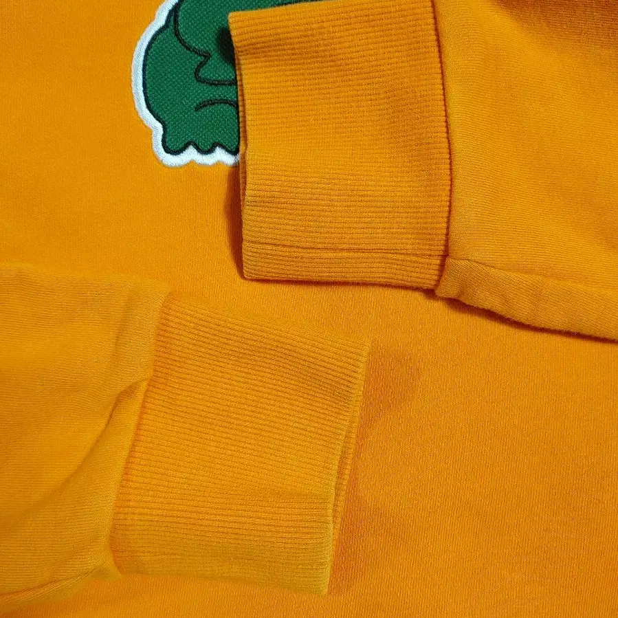 LACOSTE 라코스테 오렌지 빅로고 맨투맨