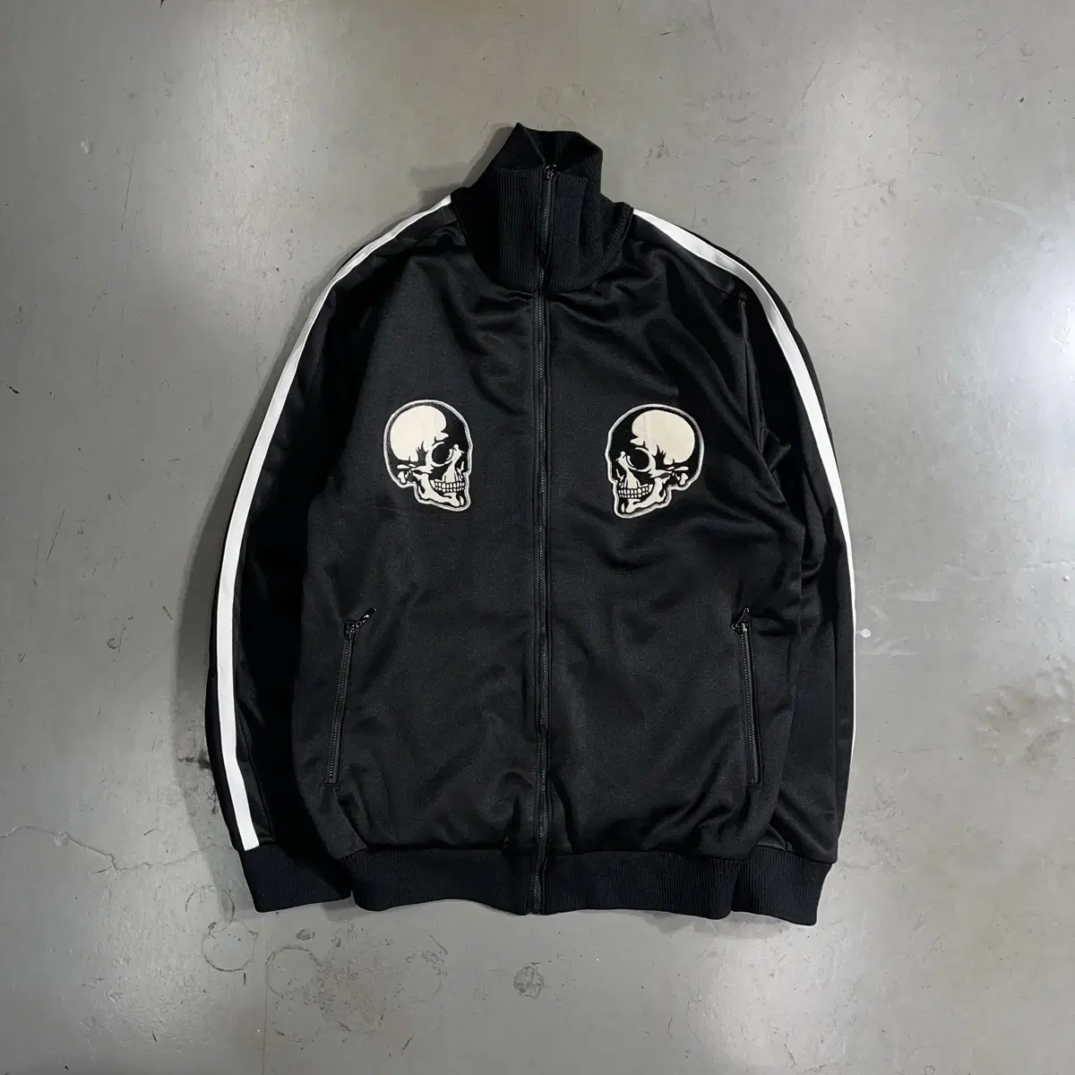 NUMBER NINE DOUBLE SKULL TRACK JACKET