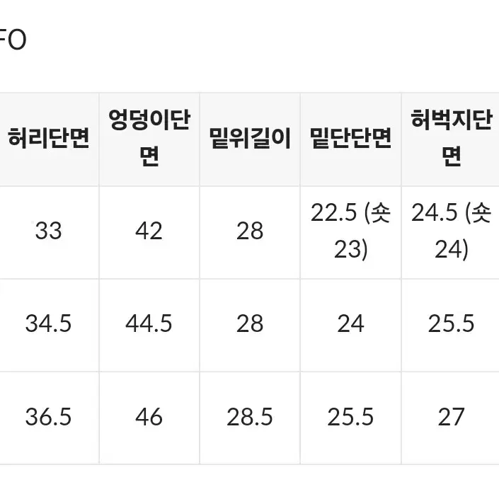 블랙업 부츠컷 바지