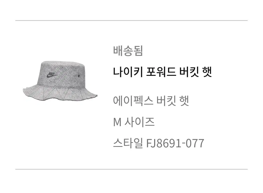 나이키 포워드 버킷햇 M