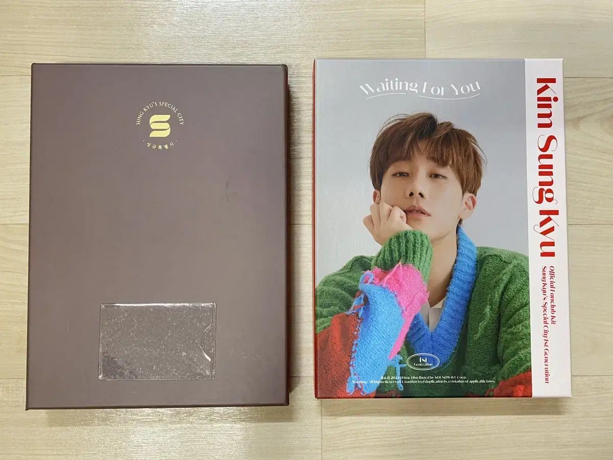 Sungkyu Fan Club kit (Sungkyu Special Season 1 and 2)