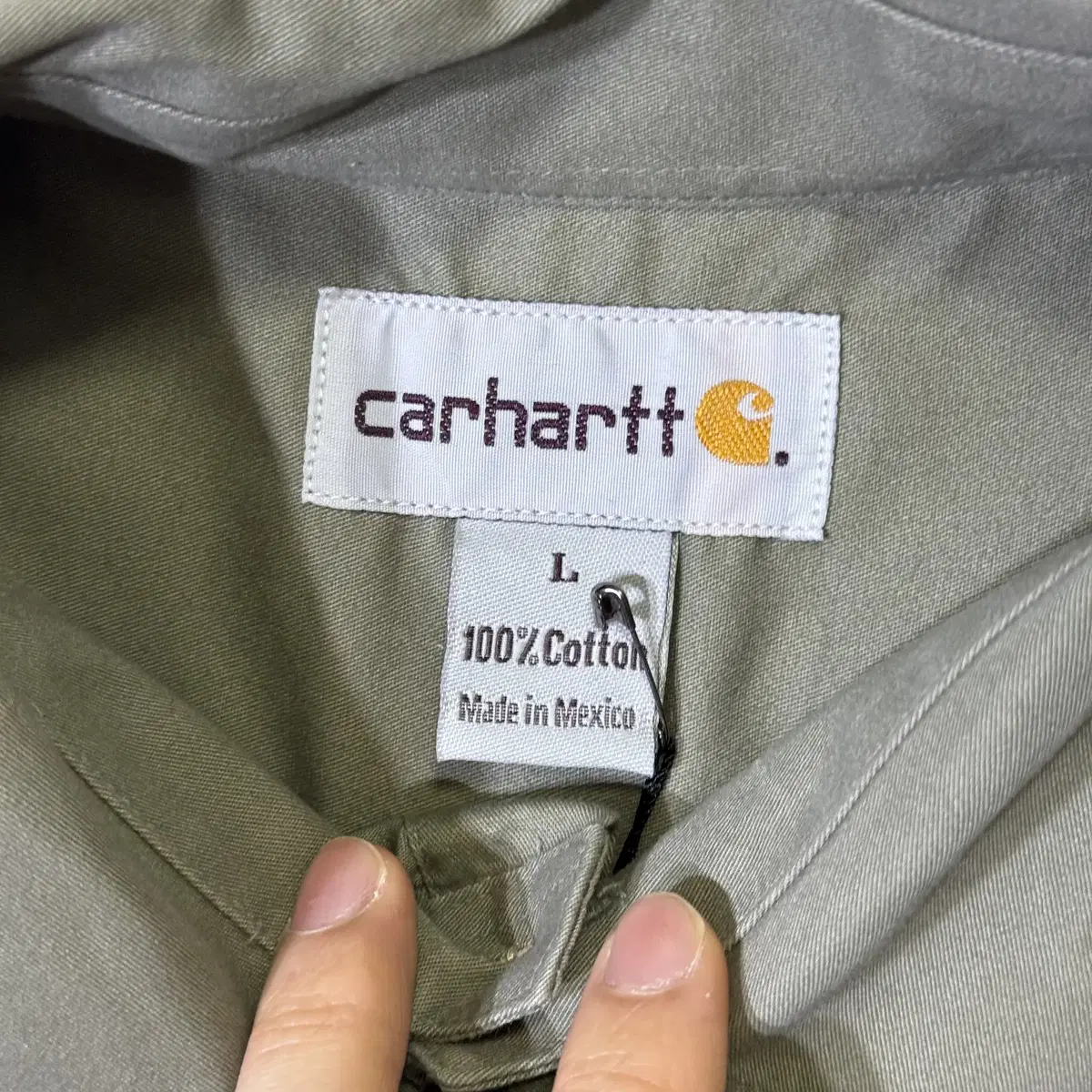 Carhartt 칼하트 워크 셔츠 (105/A6_2762)