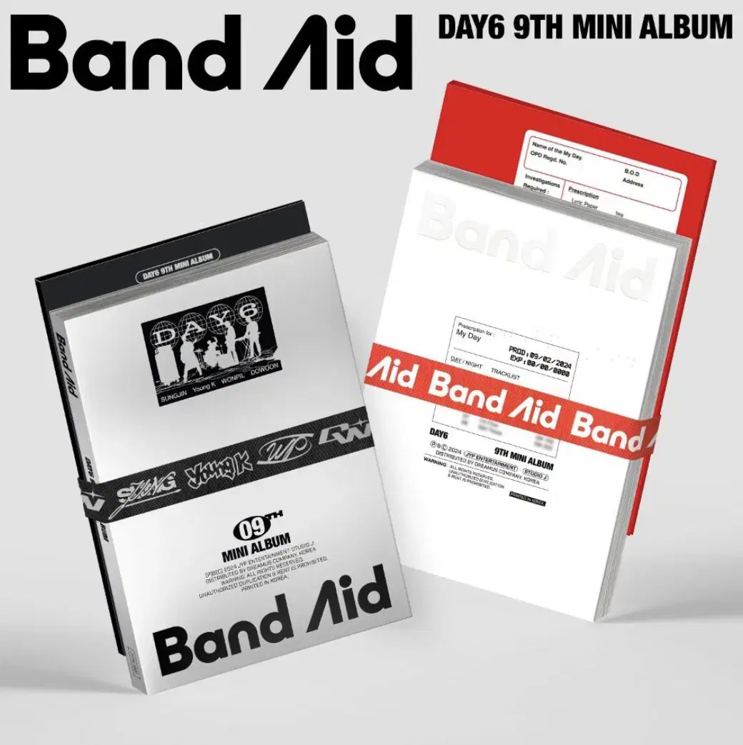 Day 6 Bandaid sealed album set