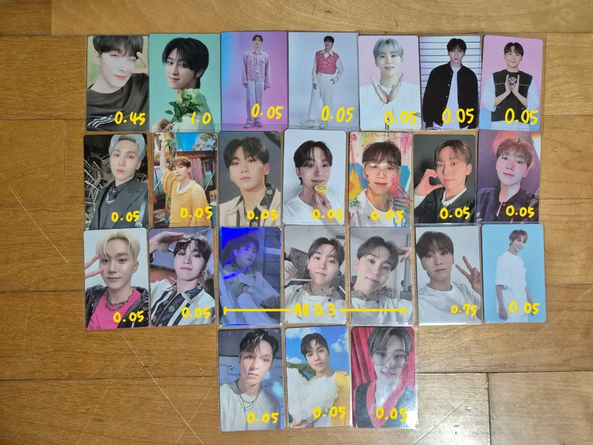 Seventeen photocard wts / 96z