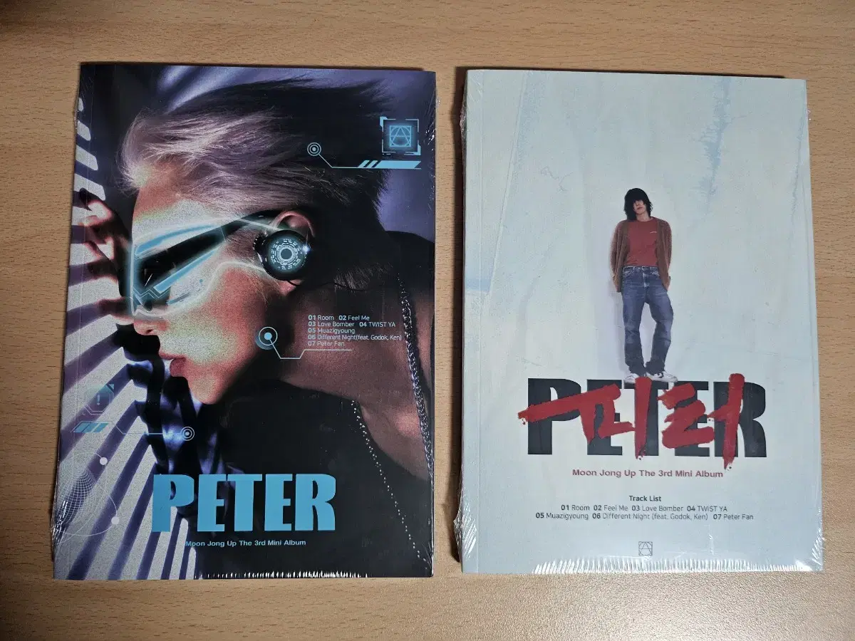 문종업 미니 3집 PETER 개봉 앨범 포토북