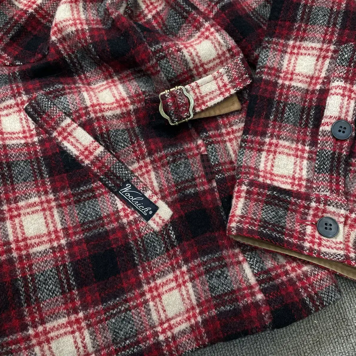 woolrich 울리치 옴브레체크 울자켓 M