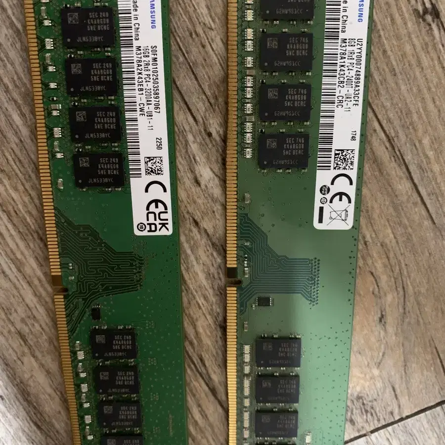 ddr4 램 16기가,8기가