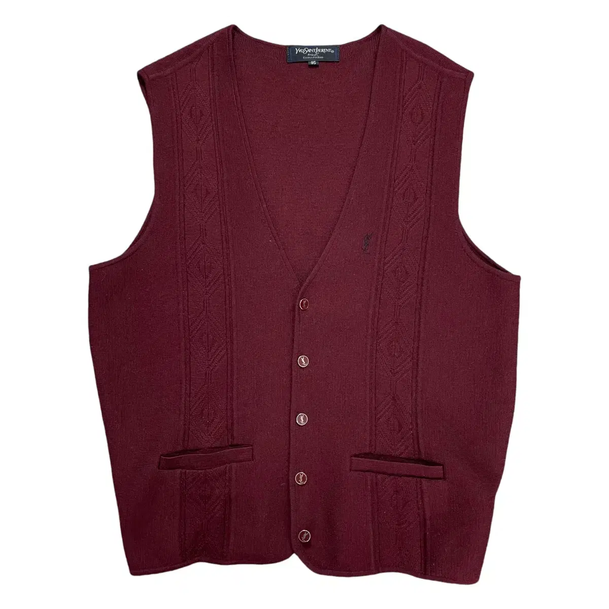 Yves Saint Laurent knit vest